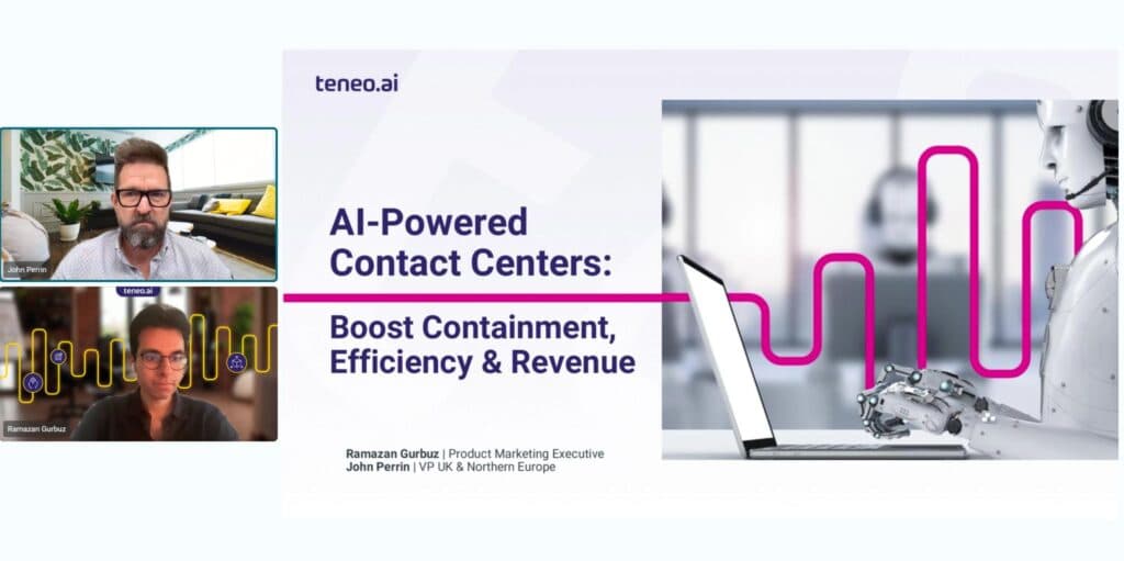 Ramazan Gurbuz and John Perrin hosting a webinar