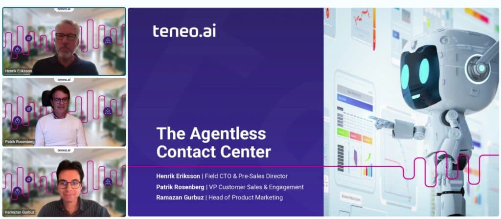 Webinar presented by Ramazan Gurbuz, Henrik Eriksson and Patrik Rosenberg
