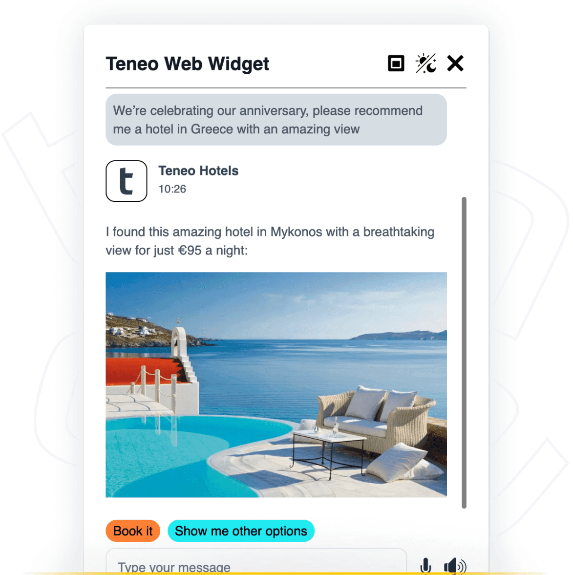 Teneo AI for Hotels