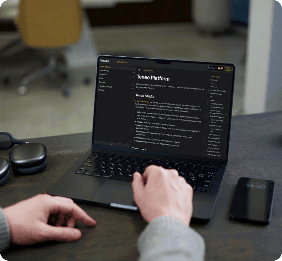 Access Teneo Docs
