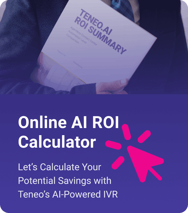 Online ROI Calculator for AI in Contact Center Automation Online ROI Calculator for AI in Contact Center Automation